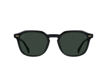 RAEN Clyve Recycled Black / Green Polarized