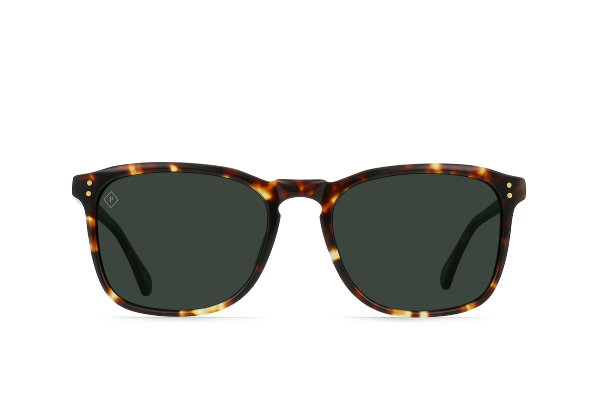 RAEN Wiley 56 Brindle Tortoise / Green Polarized