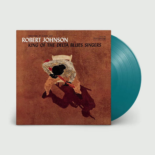 Robert Johnson King Of The Delta Blues Singers vinyl album cover art