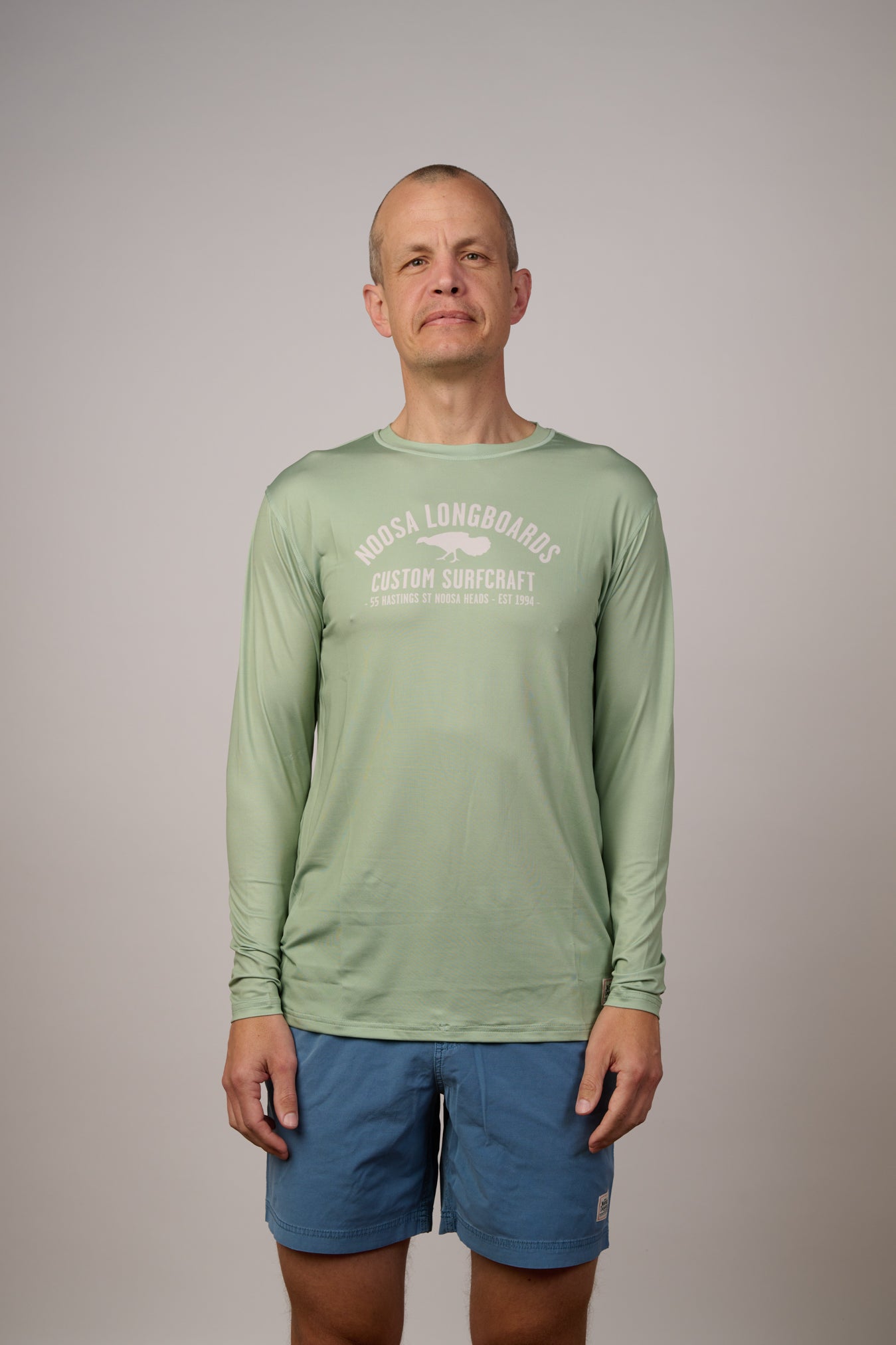NL Long Sleeve Custom Surfcraft Rash shirt Green