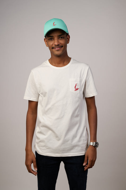 NL embroidered Logo Baseball Cap Pale Green