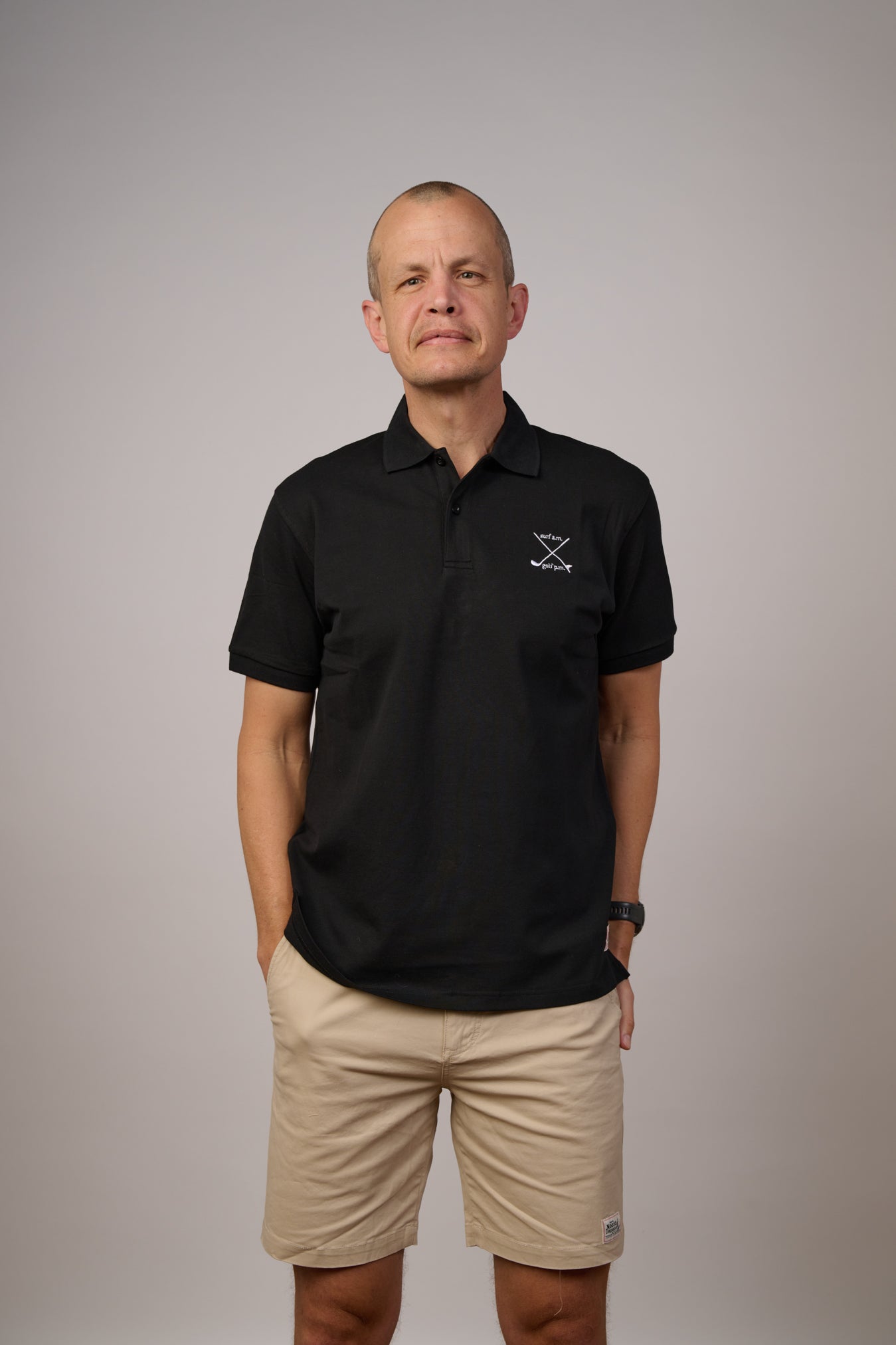 NL Surf Am Golf Pm Polo Black