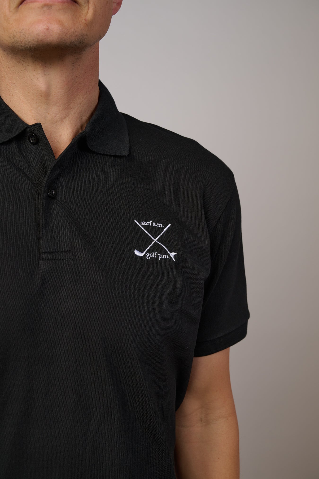 NL Surf Am Golf Pm Polo Black