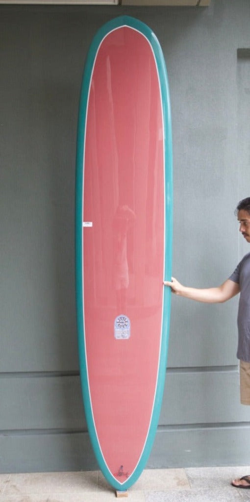 9'6 Watermelon Little Cove with black pin stripe