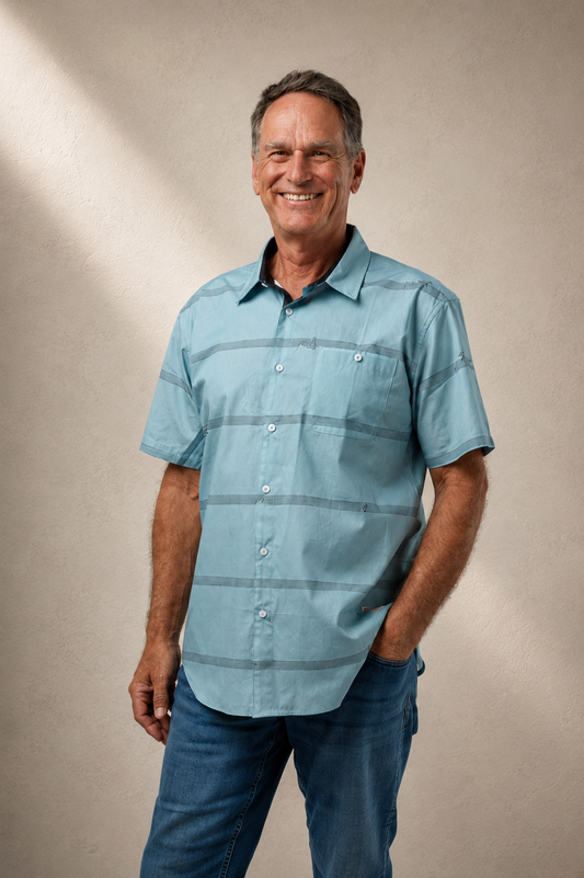 NL Surf Lines Button up shirt