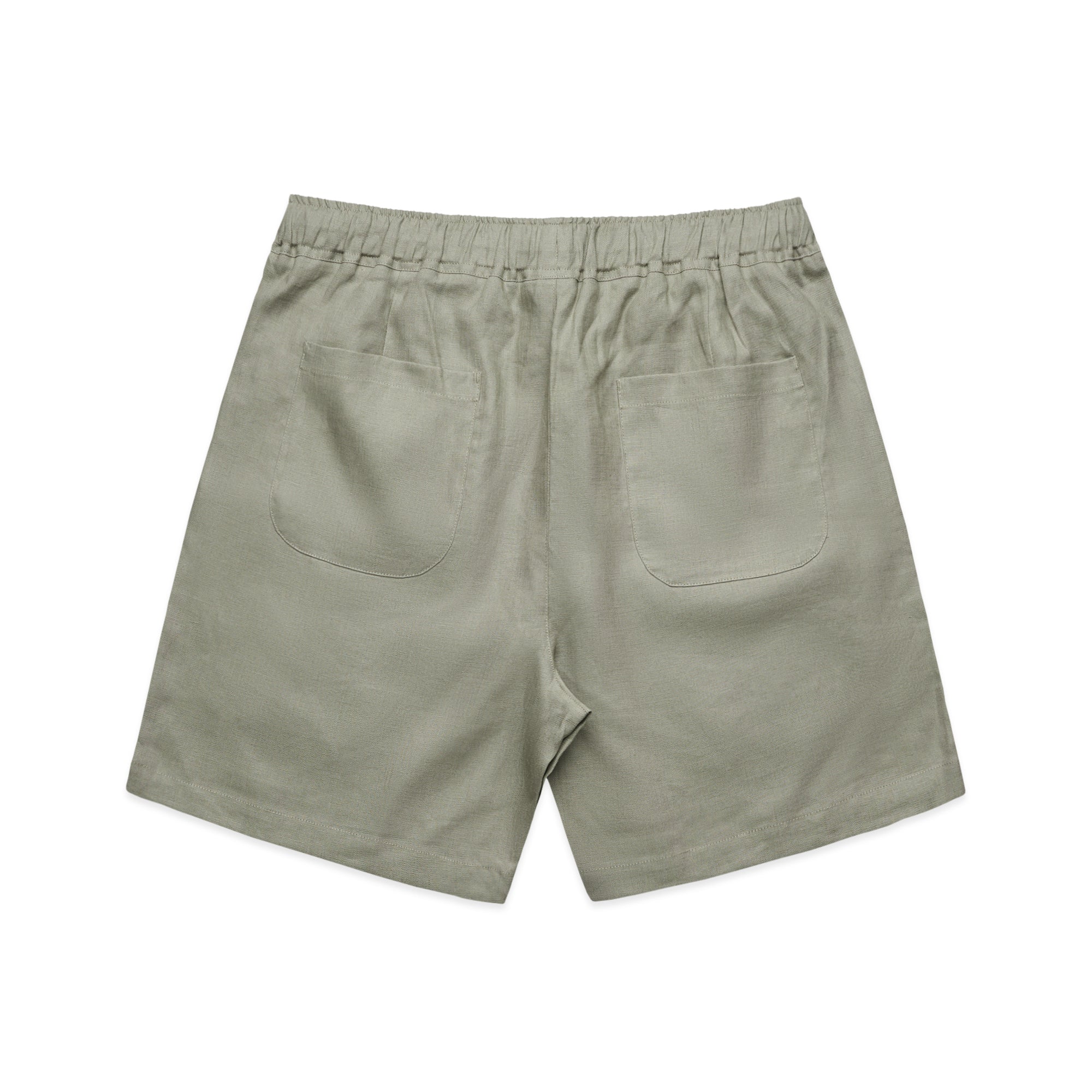 NL Mens Linen Short Eucalyptus