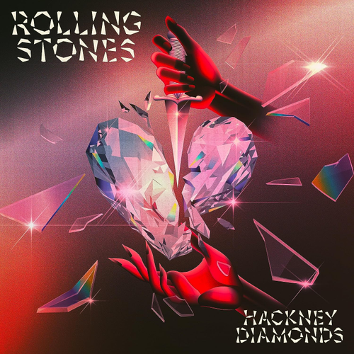 The Rolling Stones Hackney Diamonds vinyl album cover art