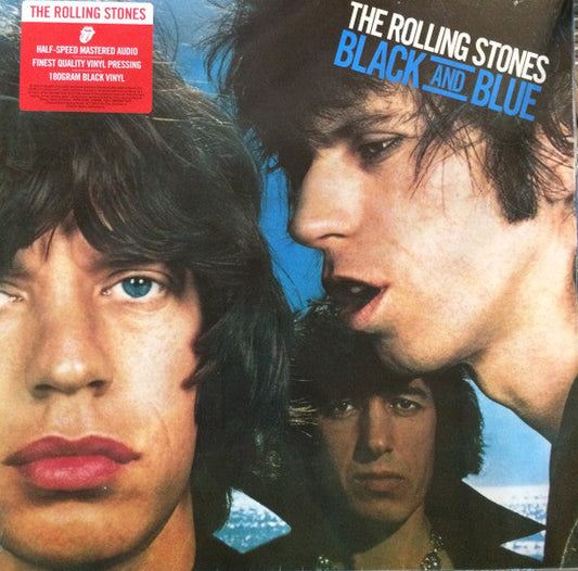 The Rolling Stones Black And Blue vinyl record cover