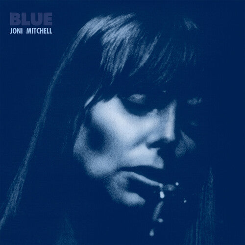 Joni Mitchell Blue vinyl album cover art