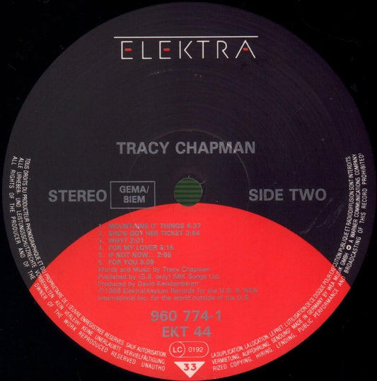 Tracy Chapman self-titled debut album brand new sealed vinyl LP