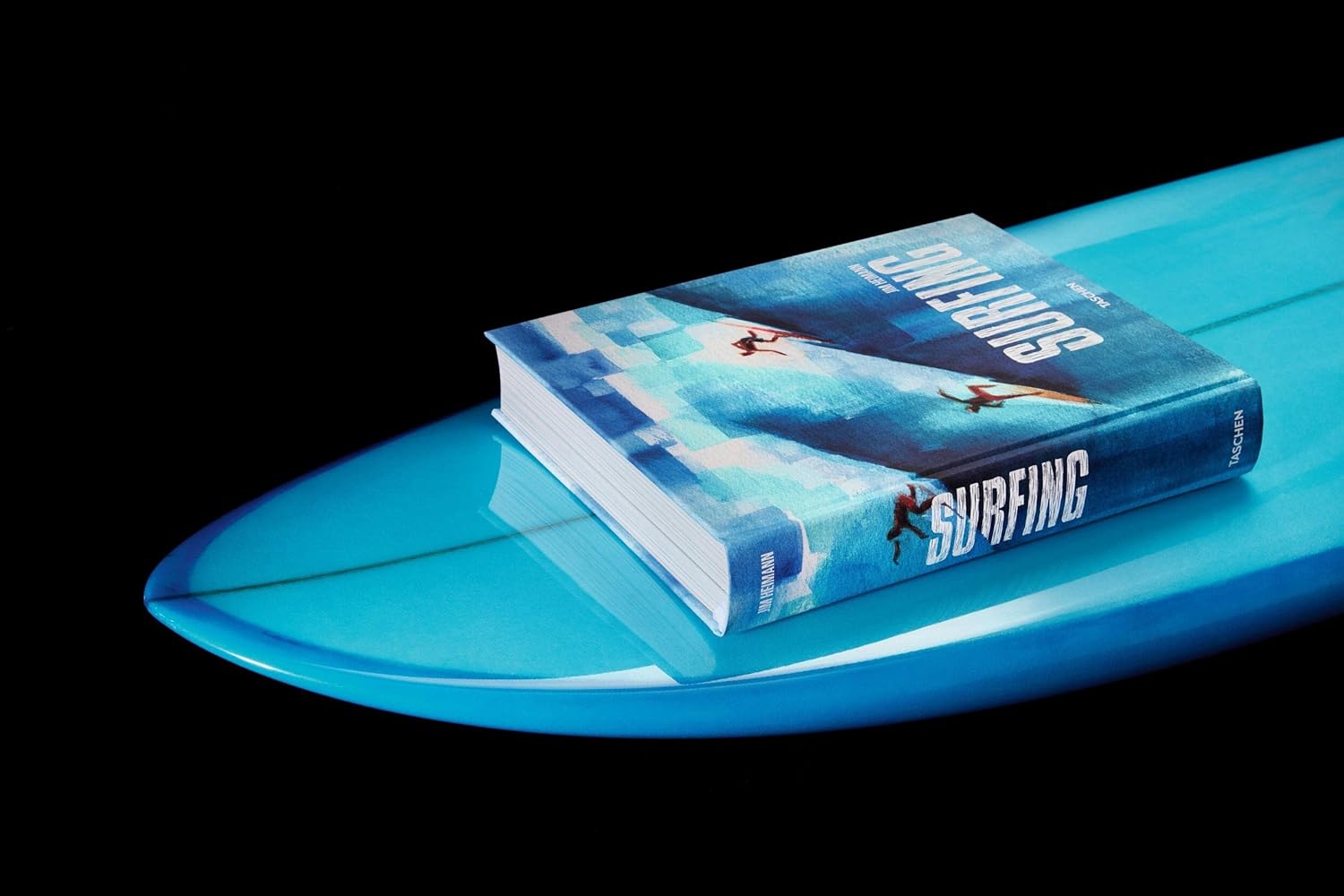 Jim Heimann surfing