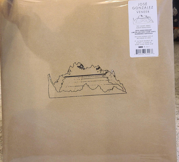 Jose Gonzalez – Veneer [2LP] (Clear Vinyl, 20th Anniversary Deluxe, Remastered)