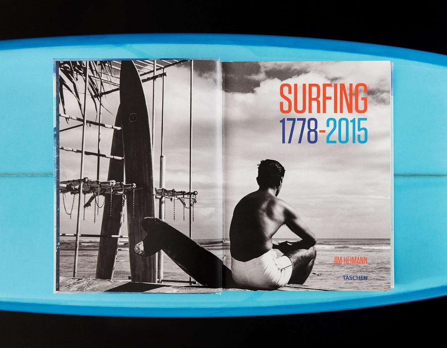 Jim Heimann surfing