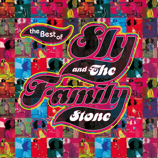 Sly & The Family Stone The Best Of Sly & The Family Stone transparent pink vinyl LP cover