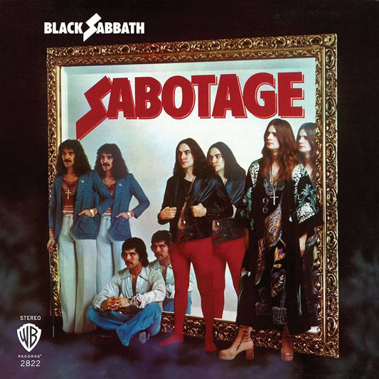 Black Sabbath Sabotage vinyl record album art