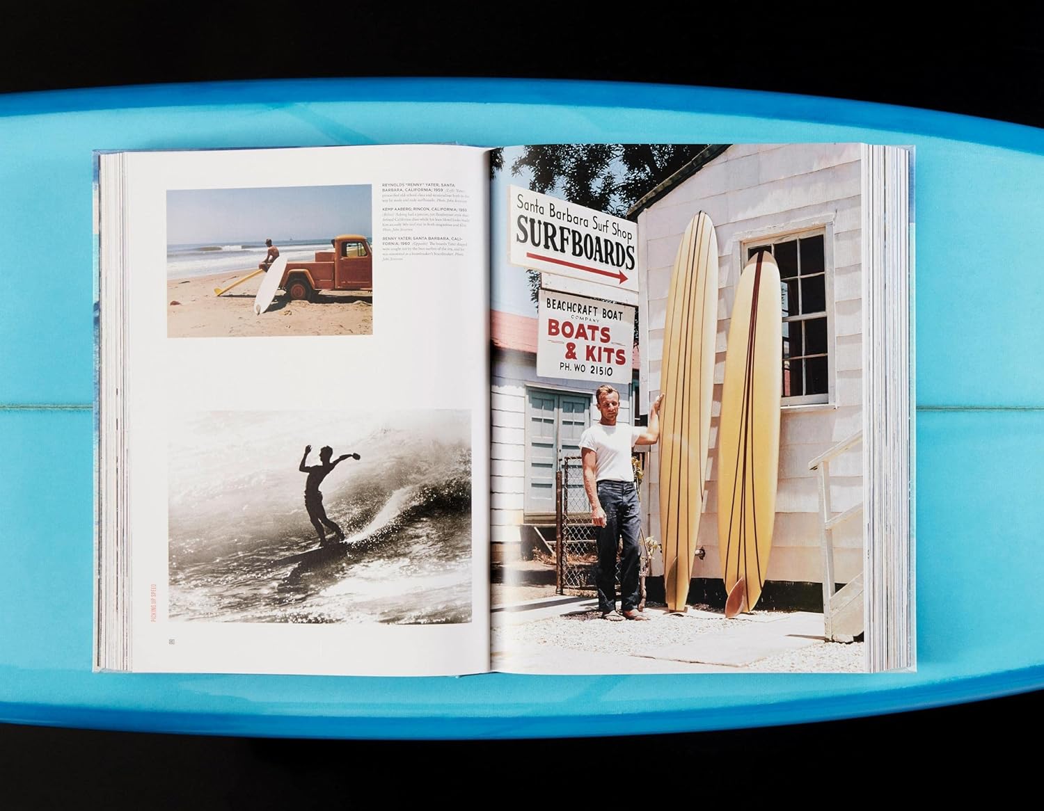 Jim Heimann surfing