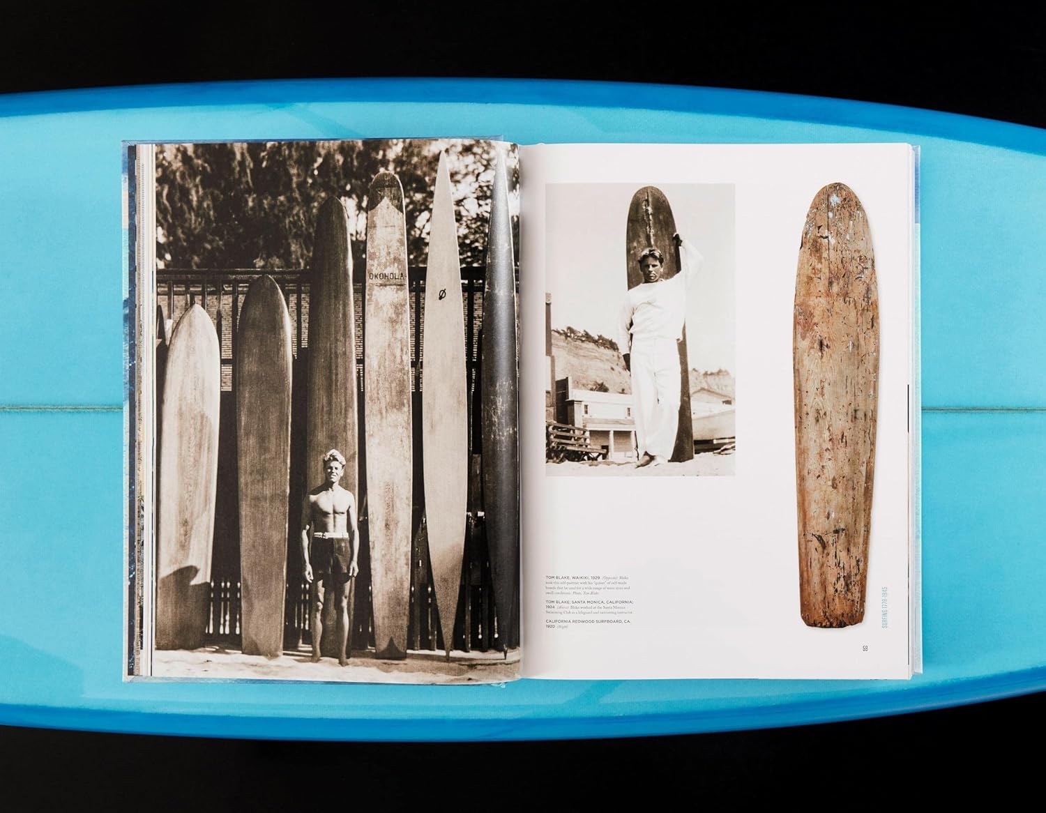 Jim Heimann surfing