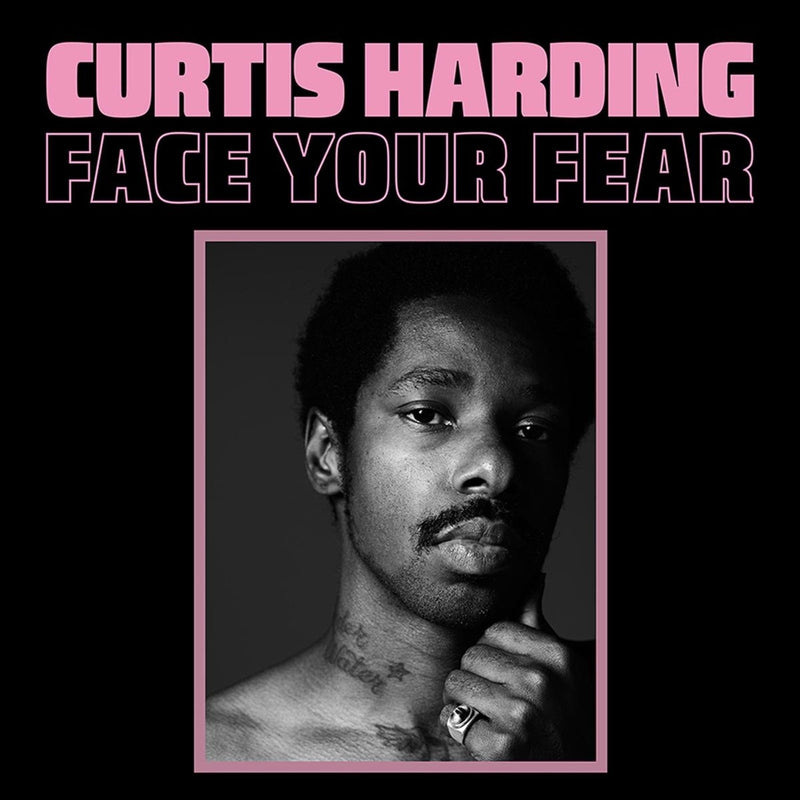 Curtis Harding Face Your Fear vinyl record cover art