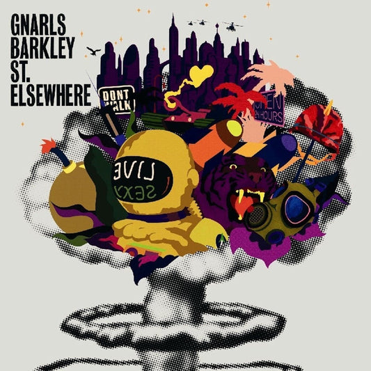 Gnarls Barkley St. Elsewhere vinyl record album cover art