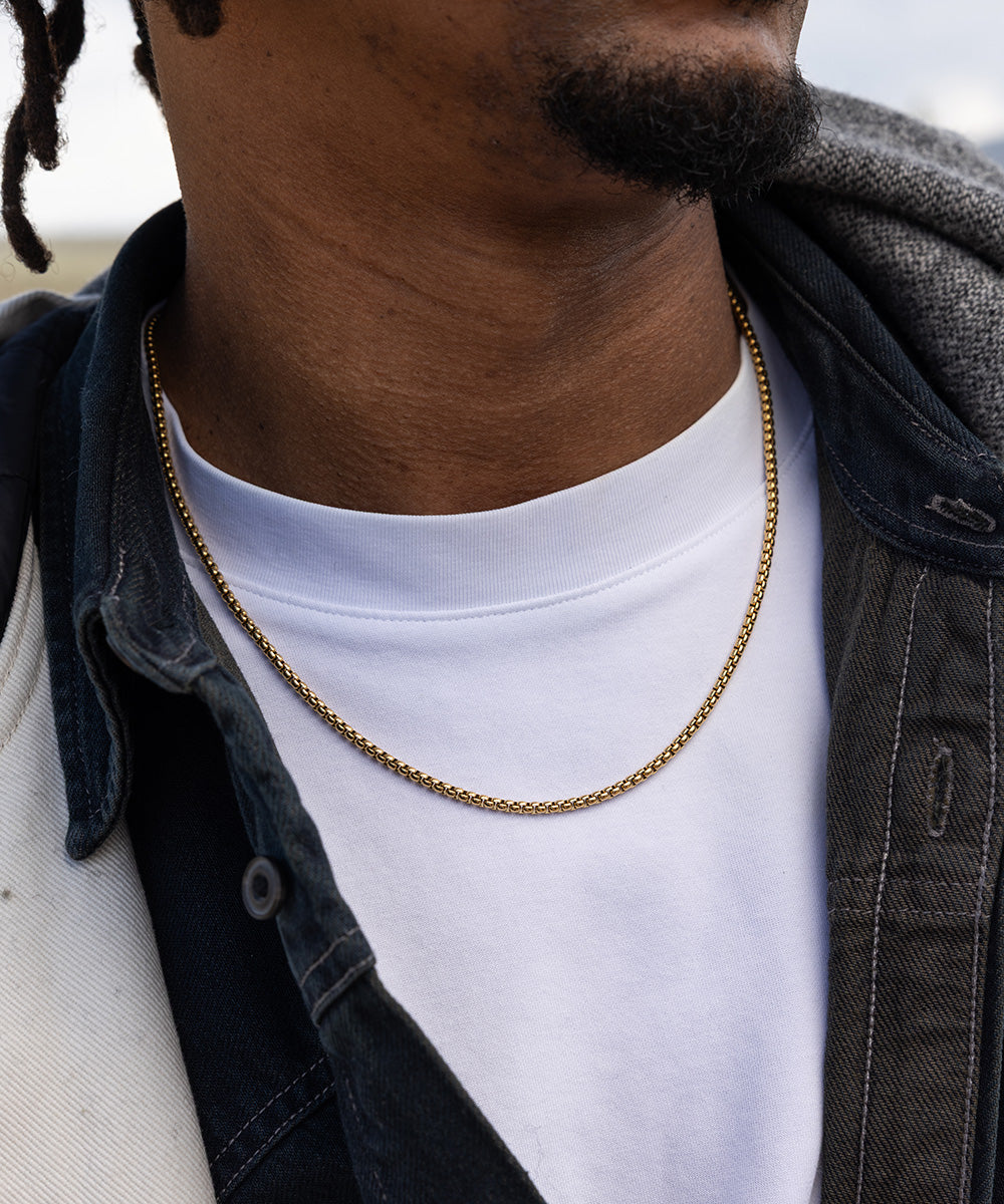 PH Boxchain Necklace - Gold