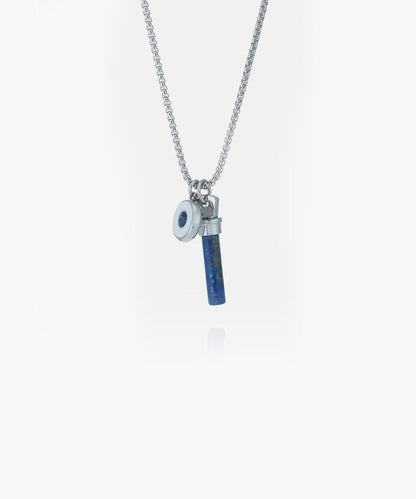 Pig & Hen Brontide Eye Necklace Lapis Lazuli | Silver