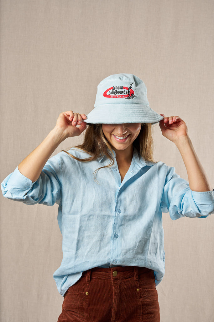 NL Terry Bucket Hat Light Blue