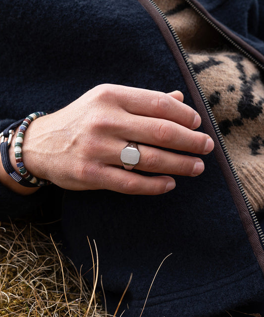 PH Signet Ring 16mm - Classic Silver