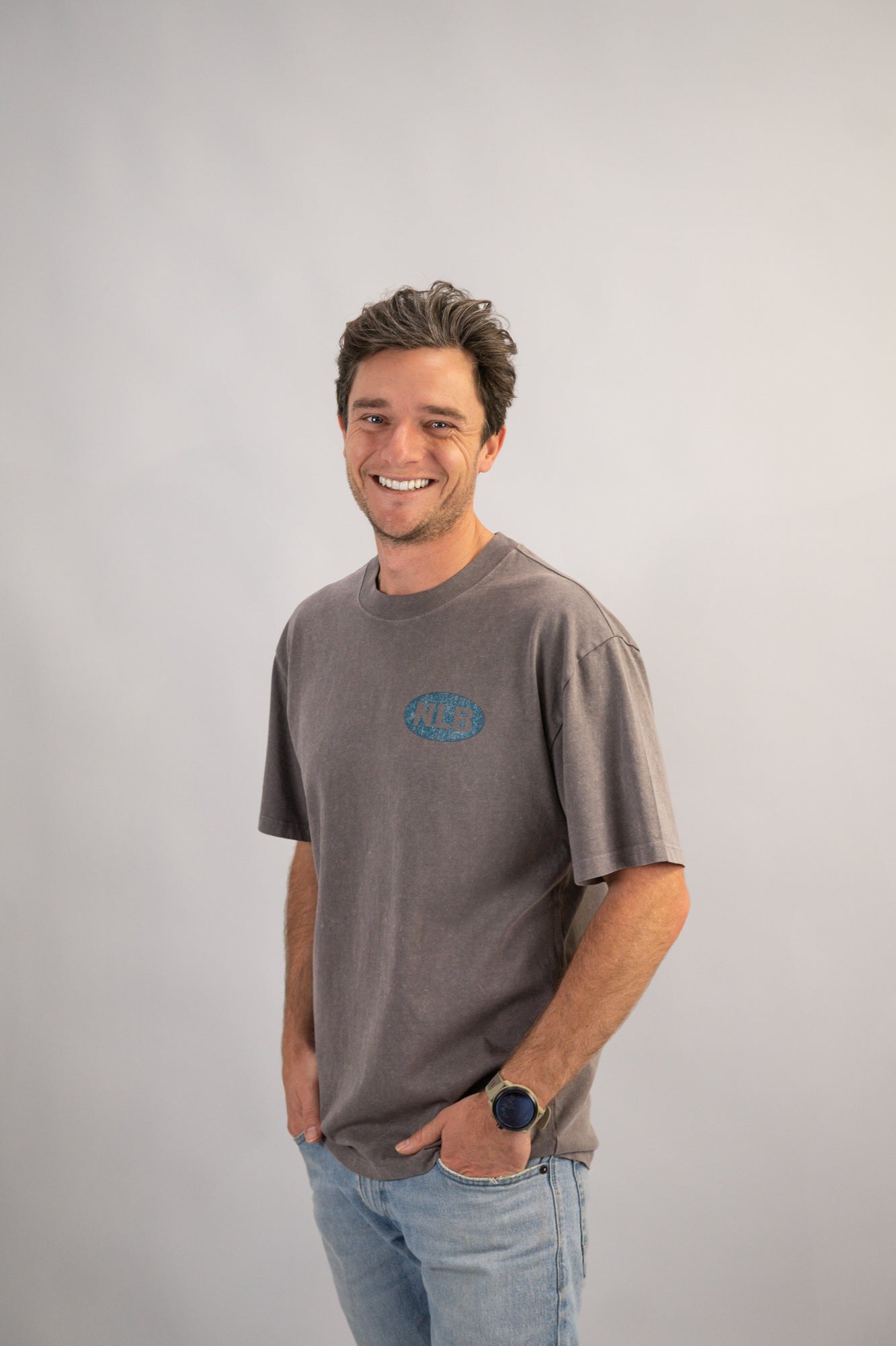 NLB Vintage Tee Blue