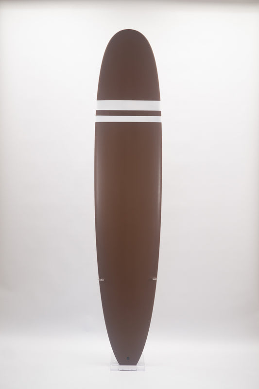 9ft 6 Longboard - Tea Tree Model, Brown