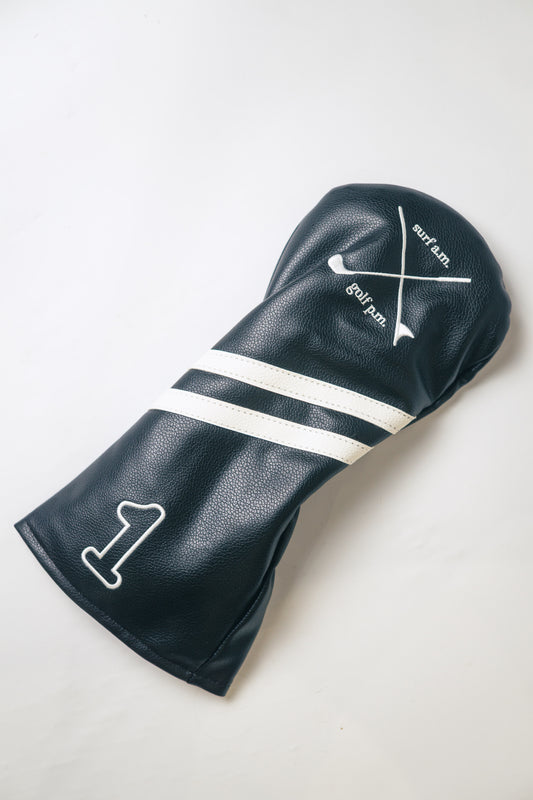 Surf Am Golf Pm Driver Cover Black