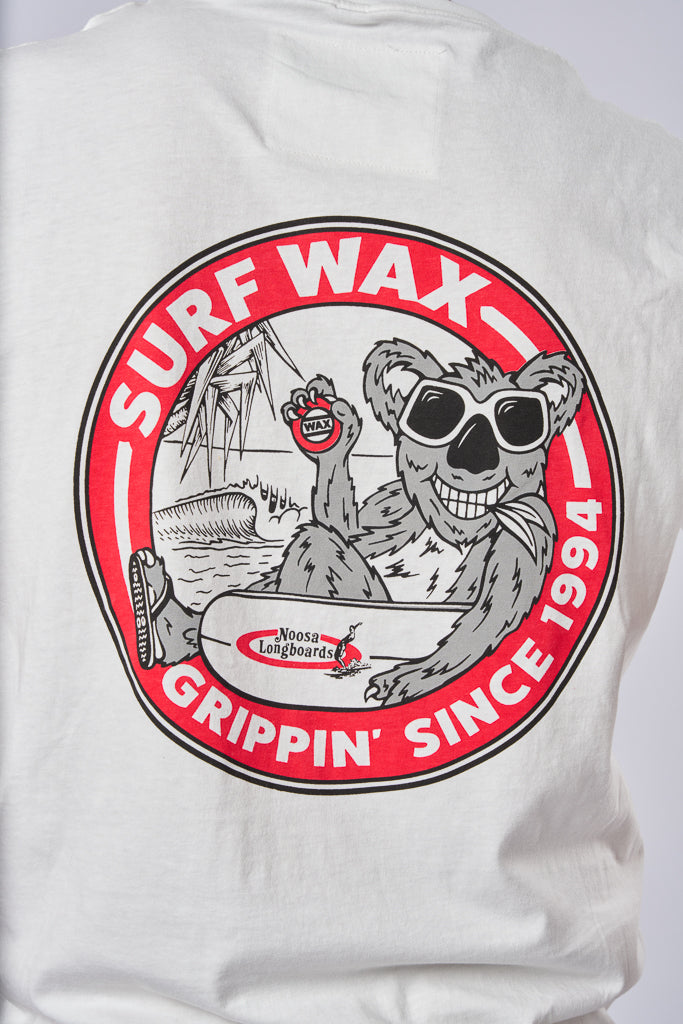 NL Surf Wax Tee White
