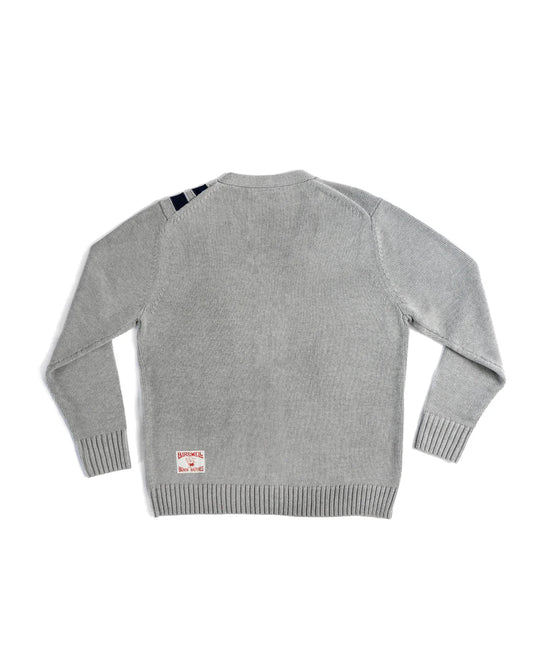 Birdwell RACING CARDIGAN SWEATER Grey