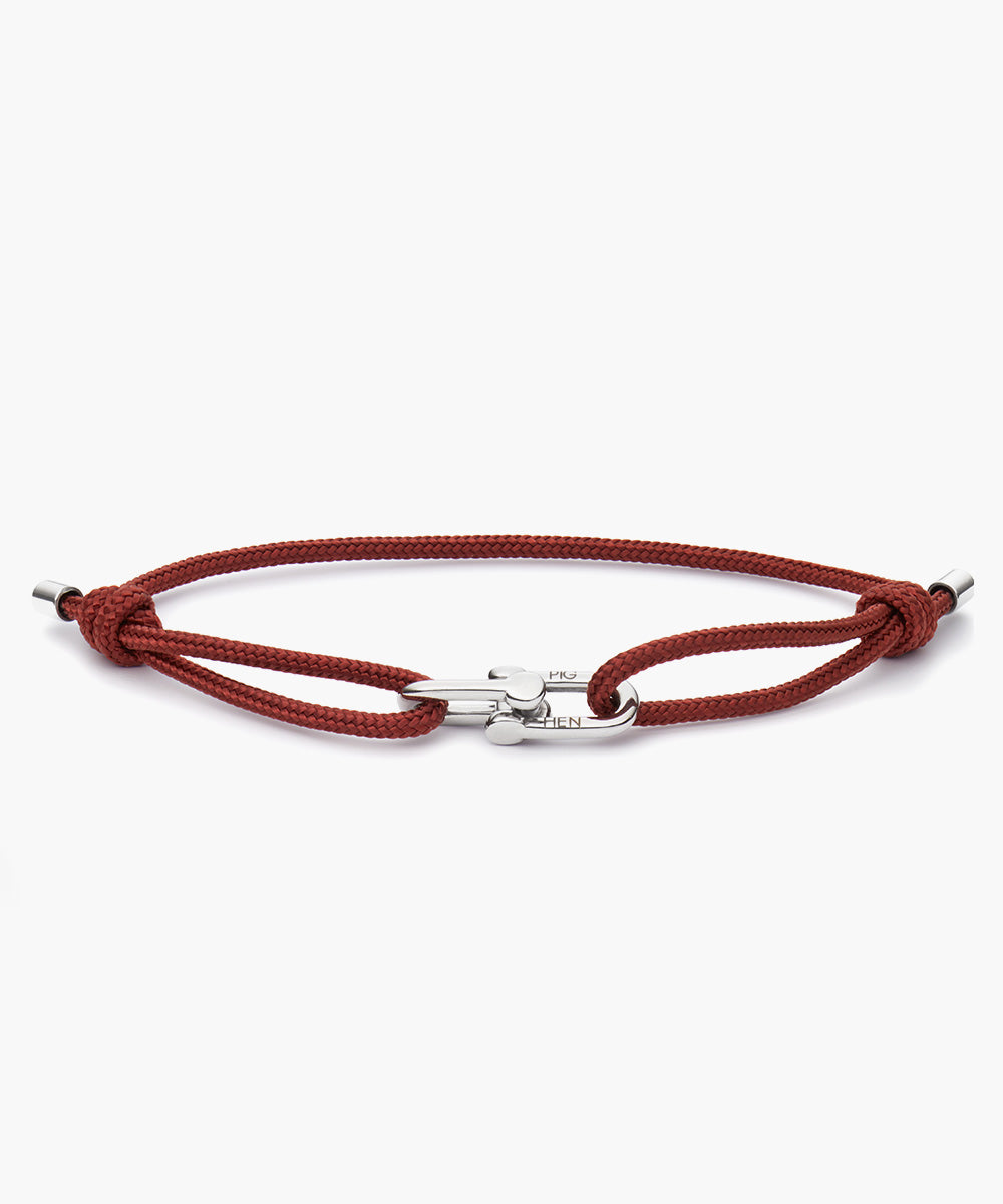 Pig & Hen Daunting Dean Velvet Red | Silver