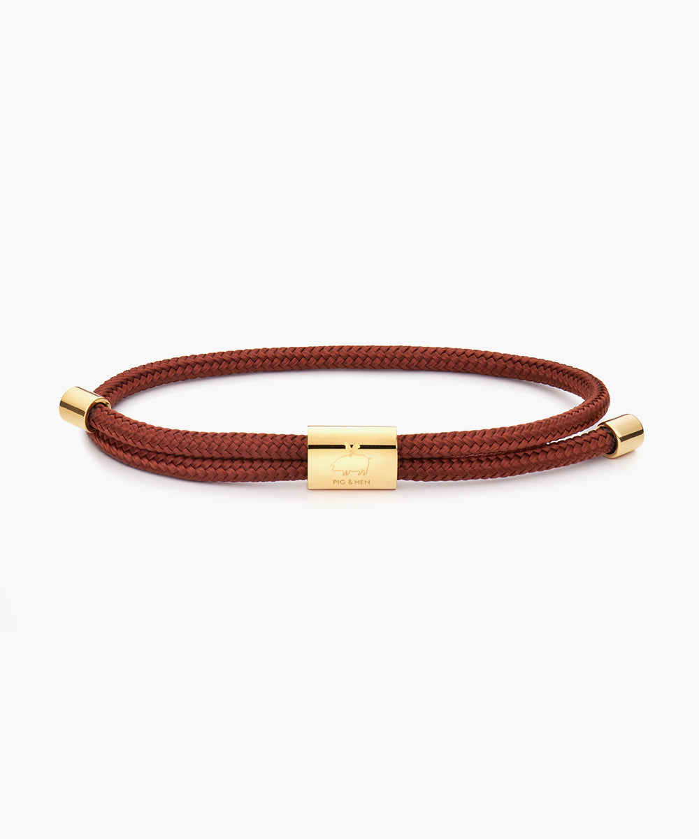 Pig & Hen Lewis Velvet Red | Gold