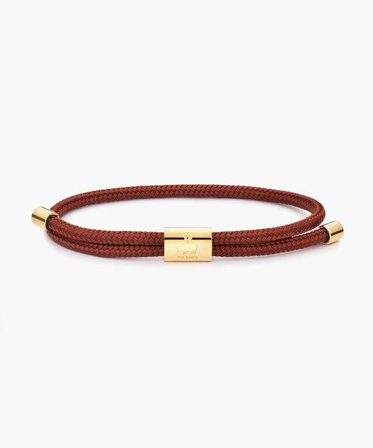 Pig & Hen Lewis Velvet Red | Gold