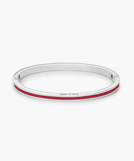 Pig & Hen Maya Lou Raspberry | Silver