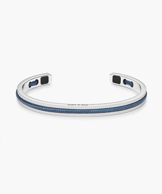Pig & Hen Navarch 6mm Ash Blue | Silver