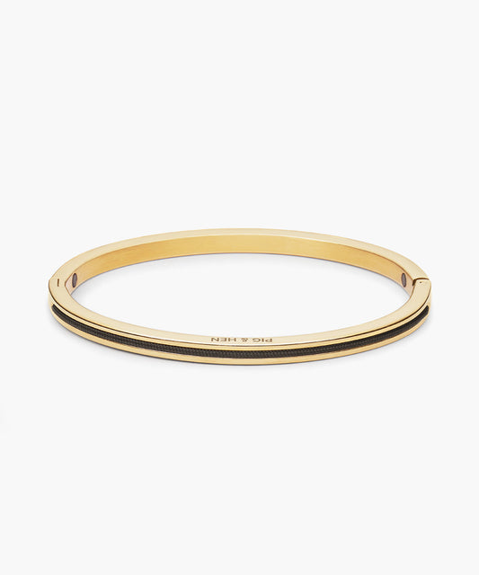 Pig & Hen Navarch 4mm CLSD Black | Gold