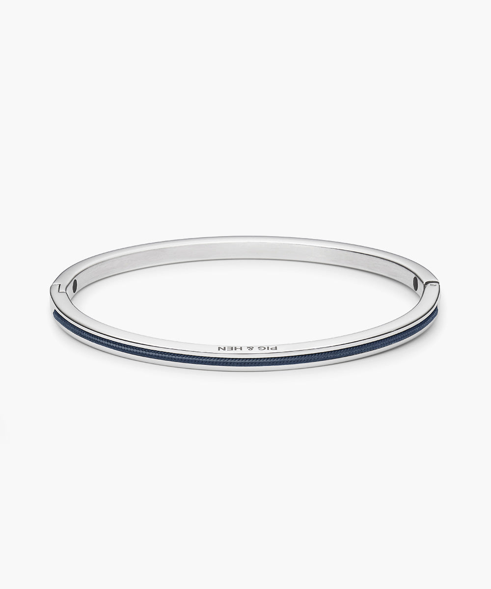 Pig & Hen Navarch 4mm CLSD Navy | Silver