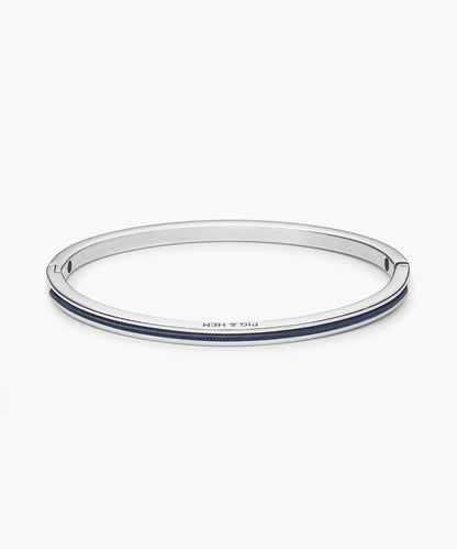 Pig & Hen Navarch 4mm CLSD Navy | Silver