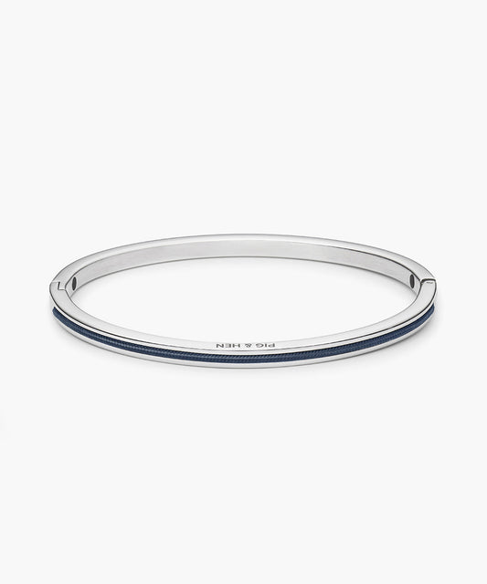 Pig & Hen Navarch 4mm CLSD Navy | Silver