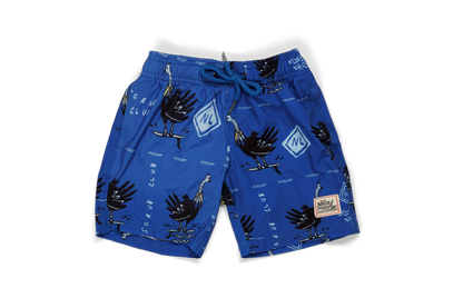 Kids Scrub Club Swim Shorts Blue