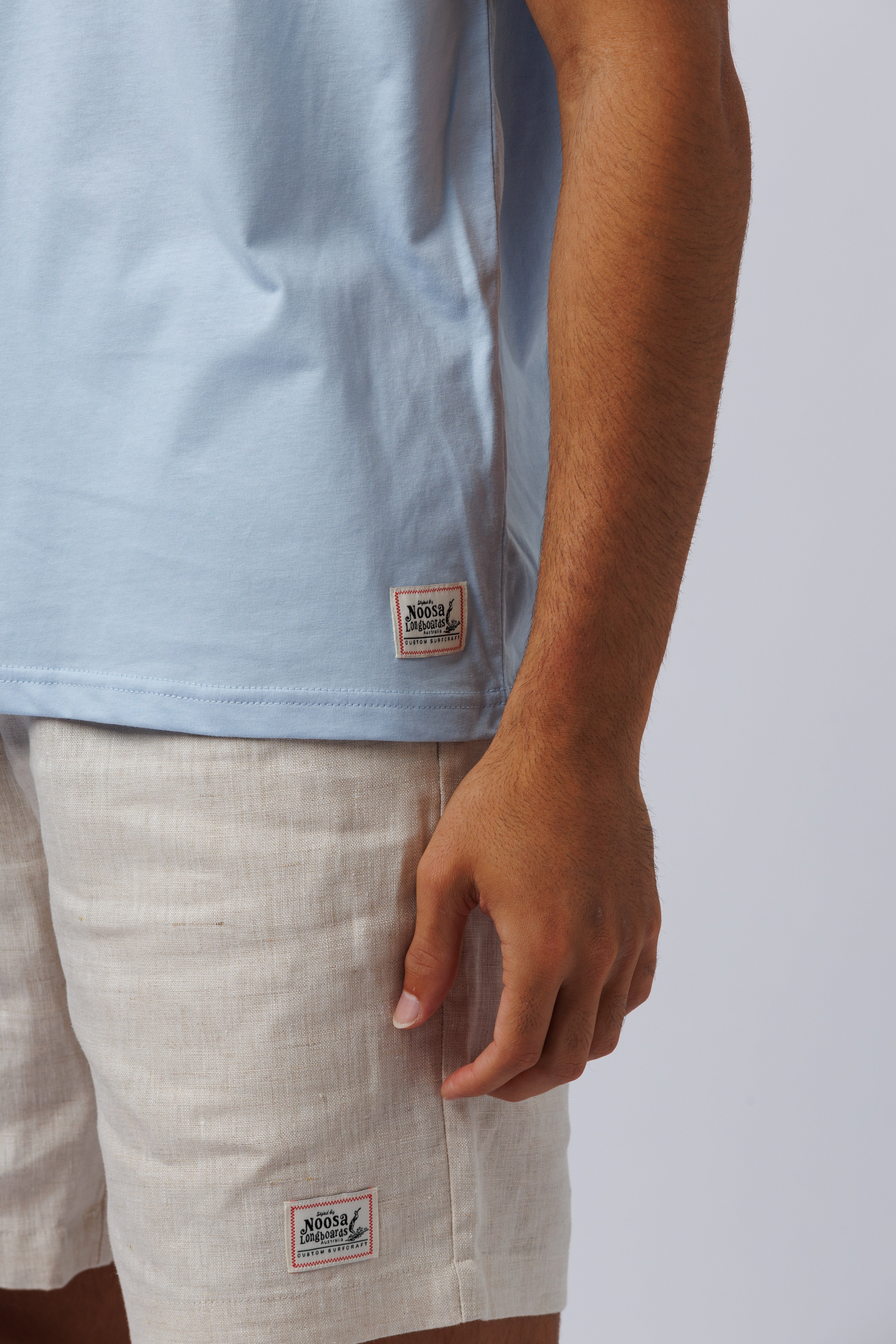 NL Light Blue Address Tee