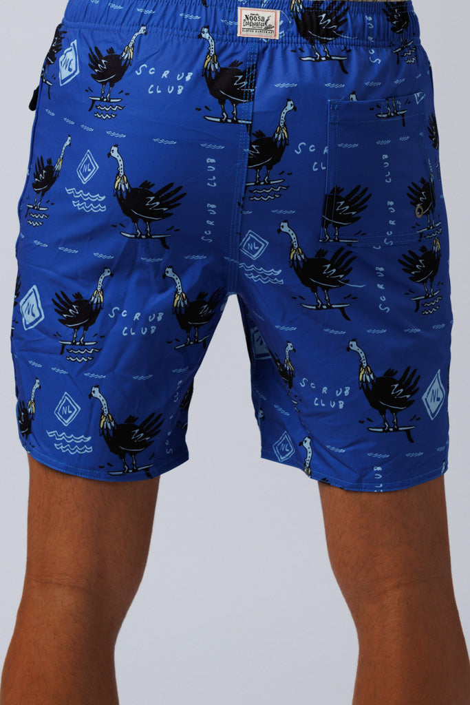 Scrub Club Swim Shorts Blue