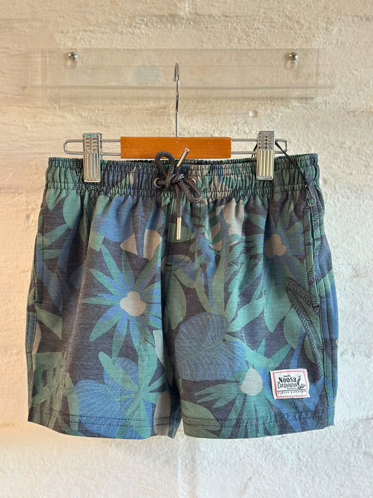 NL Kids Walk to Tea Tree Swim Short – Green