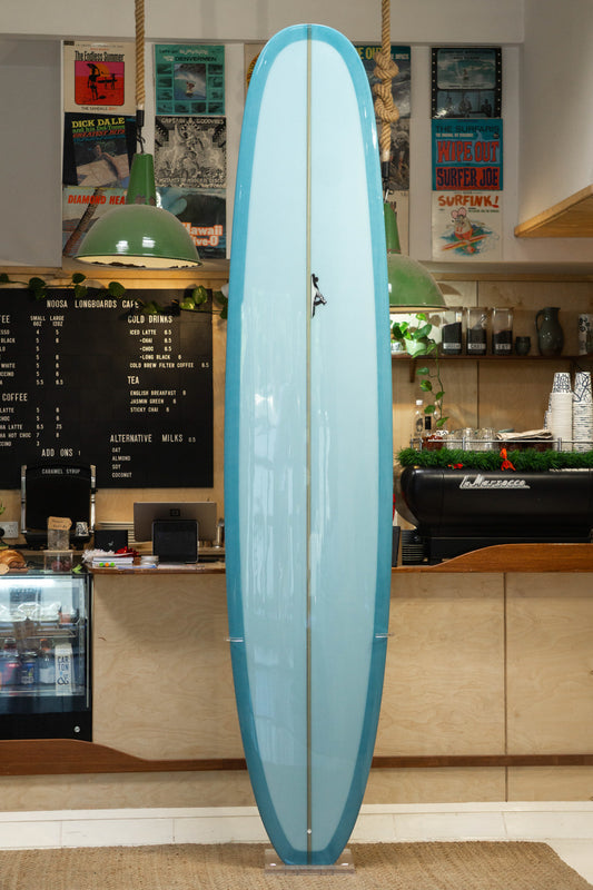 Thomas Surfboards 9'4 Keeper 2.0 Blue Polish 1/4" Paulownia