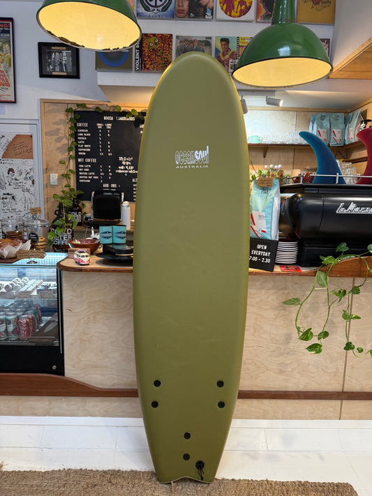 Ocean Soul Soft Top 7ft Surfboard Hire