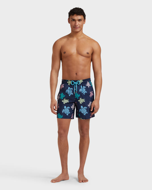 Vilebrequin Swim - Large Turtles Navy