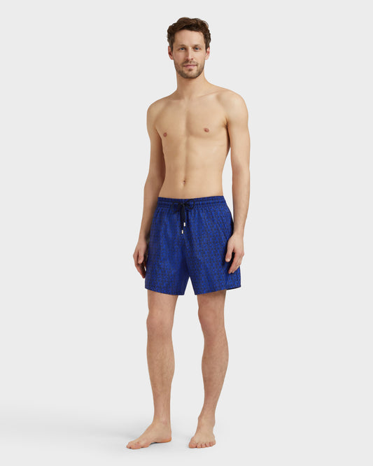 Vilebrequin Swim - Turtles Net Dark Blue