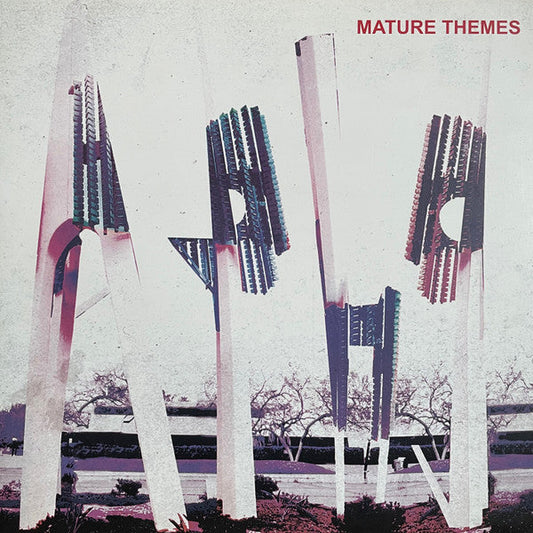 Ariel Pink's Haunted Graffiti Mature Themes vinyl record cover art